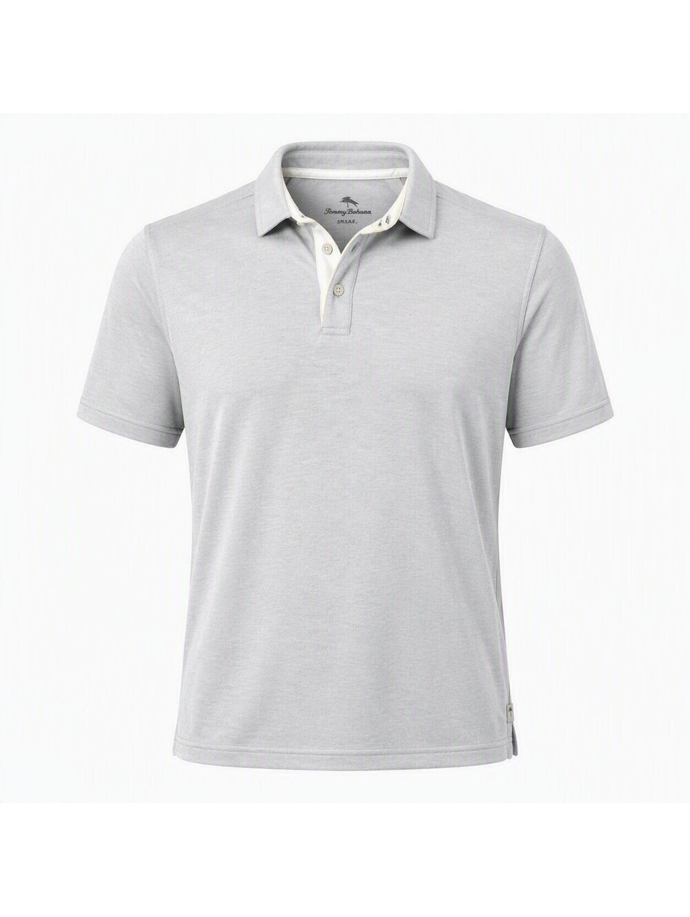 Men's Tommy Bahama IslandZone Gray Polo Shirt Size Large